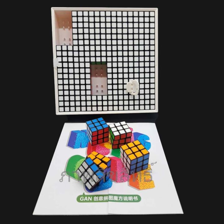 gan-mosaic-cube-puzzles-6x6-จำนวน-36-ลูก-3x3-รูบิคบิดได้ลื่นมาก-จัดแต่งตามใจต้องการ-ตามภาพกรอปแข็งแรงตั้งโชว์สวยงาม