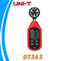 UNI-T UT363 Mini เครื่องวัดความเร็วลมดิจิตอลความเร็วเมตร Air Flow Tester กระเป๋าเครื่องวัดความเร็วลมอุณหภูมิจอแสดงผล LCD