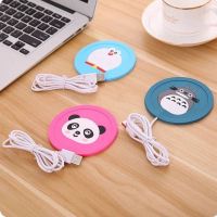 【CW】 Cartoon creative silicone electric Insulation coaster USB warm cup heating device Office Warmer