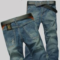 New Mens Spring Autumn Jeans Classic Male Skinny Straight Stretch Brand Denim Pants Summer Overalls Slim Fit Trouser Men Jeans