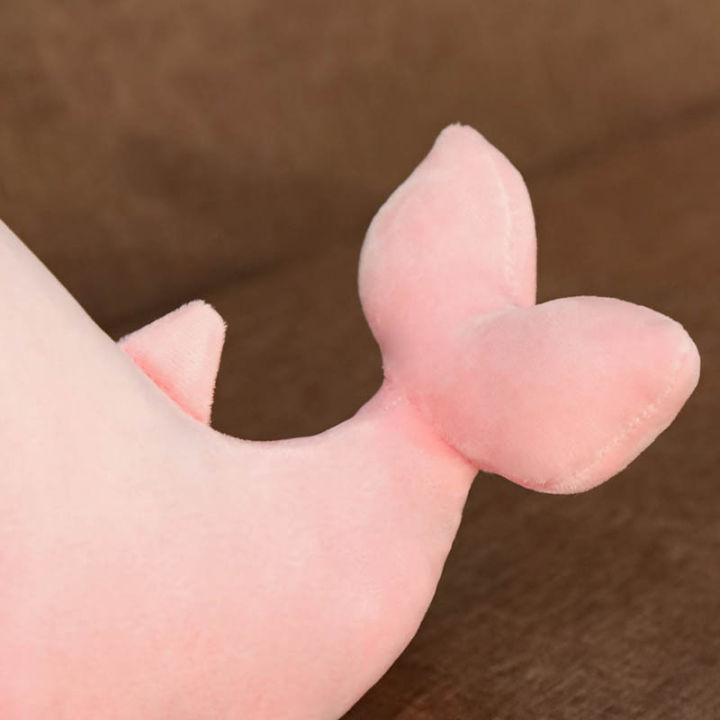 hot-ของเล่นตุ๊กตาปลาโลมาสร้างสรรค์ปลาวาฬหมอนนอนตุ๊กตาคุนตุ๊กตาบนเตียงของขวัญวันเด็กขายตรงที่กำหนดเอง