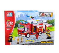 ProudNada Toys ของเล่นเด็กชุดตัวต่อเลโก้รถดับเพลิง(กล่องใหญ่สุดคุ้ม) CHAOBAO 31088 Fire truck Emergency dispatch 394 PCS