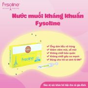 NƯỚC MUỐI SINH LÍ PHÁP FYSOLINE - MÀU VÀNG