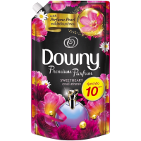 LeeMart น้ำยาปรับผ้านุ่ม ดาวน์นี่ Downy 1200ML ดาวนี่ ผ้านุ่ม หอม เข้มข้นพิเศษ สูตร ดาวน์นี่ ถุงใหญ่ สีชมพู สวีทฮาร์ท ขนาด 1200 มล.