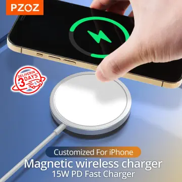 RAVpower USB C Magnetic Wireless Charger for MagSafe Charger