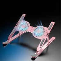 Notebook Support Folding Laptop Computer Stand with Cooling Fan for Notebook Tablet Within 17 Inches Accessories Laptop Stands