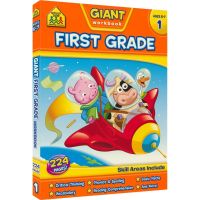 School zone giant workbook first grade