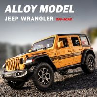 Diecast 1:24รุ่นรถ Miniature Jeep Wrangler Rubicon สำหรับเด็กสะสมของขวัญโลหะรถ Off-Road Boys Hot ของเล่น