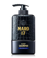 MARO 17 BLACK SHAMPOO 350ml. มาโร เซเว่นทีน แบล็ค พลัส แชมพูบำรุงเส้นผมและหนังศรีษะ