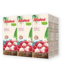 ราคาพิเศษ! มาลี ทรอปิคอล น้ำลิ้นจี่ผสมน้ำองุ่นขาว 20% 180 มล. x 6 กล่อง Malee Tropical Lychee Juice 20% 180 ml x 6 pcs โปรโมชัน ลดครั้งใหญ่ มีบริการเก็บเงินปลายทาง