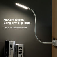 NiteCore Extreme Portable สร้างสรรค์พับ USB ชาร์จโคมไฟ stepless dimming reading eye protection LED night light