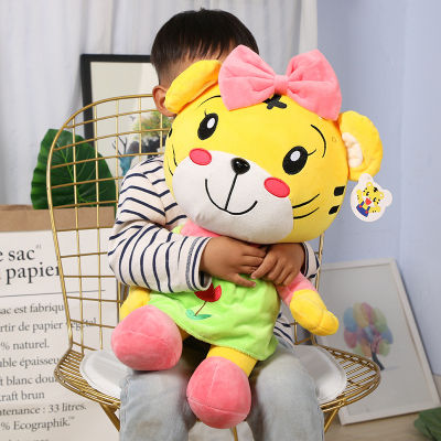 （HOT) ของเล่นตุ๊กตาเสือน่ารักตุ๊กตาเสือดอกไม้เล็กๆตุ๊กตาแต่งตัวของขวัญวันเกิดเด็กตุ๊กตาสบายๆขายส่ง