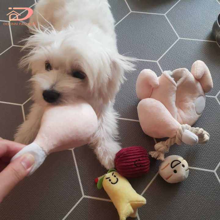 ตุ๊กตาดมกลิ่นของเล่นสำหรับสุนัขลูกบอลฝึกกัดสำหรับสัตว์เลี้ยง-relief-ความเครียดลูกสุนัขแบบโต้ตอบเคี้ยวของเล่นส่งเสียง