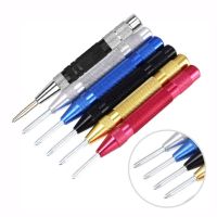 Automatic Centre Punch and General Automatic Center Punch Wood Adjustable Spring Mark Press Dent Marker Carpenter Tool Drill