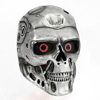 JAPAN Mask The Terminator คนเหล็ก หน้ากาก กันน็อค สุดโหด วัสดุไฟเบอร์กลาส Fiberglass คอลเลคชั่นของสะสม ที่มีคุณภาพสูง Collection ไส่เล่น BB บีบี Cosplay คอสเพลย์ Halloween ฮาโลวีน