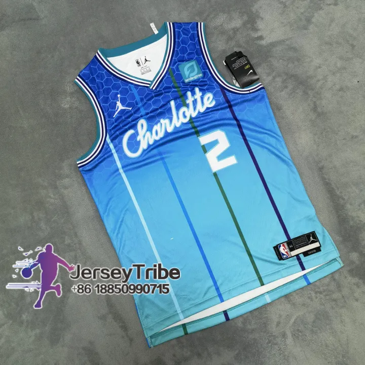 2021 22 New Original Nba Basketball Mens Jersey On Sale Charlotte Hornets 2 Lamelo Ball Retro 0415