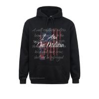 Sudadera con capucha para hombre, prenda deportiva masculina de manga larga con estampado de la bandera americana I Am The militial Pro, ropa para parte superior masculina