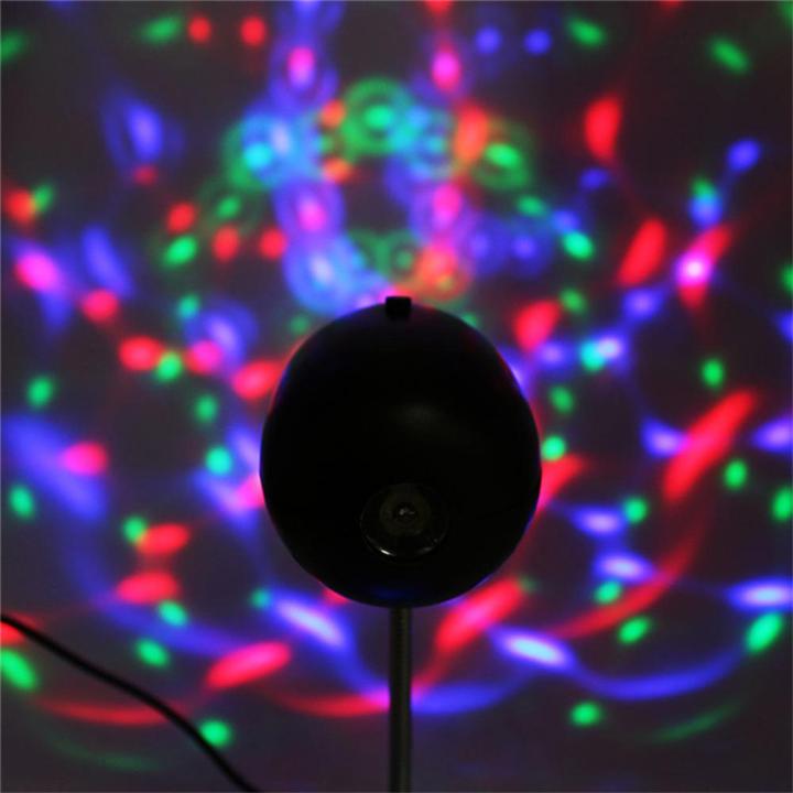 fast-delivery-dora-grants-home-store-usb-powered-4w-rgb-ลูกบอลมายากลขนาดมินิที่มีสีสันรถหมุนไฟเลเซอร์โปรเจคเตอร์หลอดไฟ-led-แสงเวทีสำหรับ-party-bar
