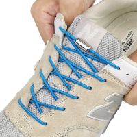 1Pair No Tie Shoelaces Elastic Locking Round Shoe Laces Kids Adult Sneakers Quick Shoelace Shoe Laces Strings Z003