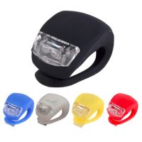 ▲∏✉ Waterproof Bike Light Bicycle Light Head Front Rear Wheel Cycling Warning Mini LED Taillight Taillamps IPX4 Silicone 3 Modes