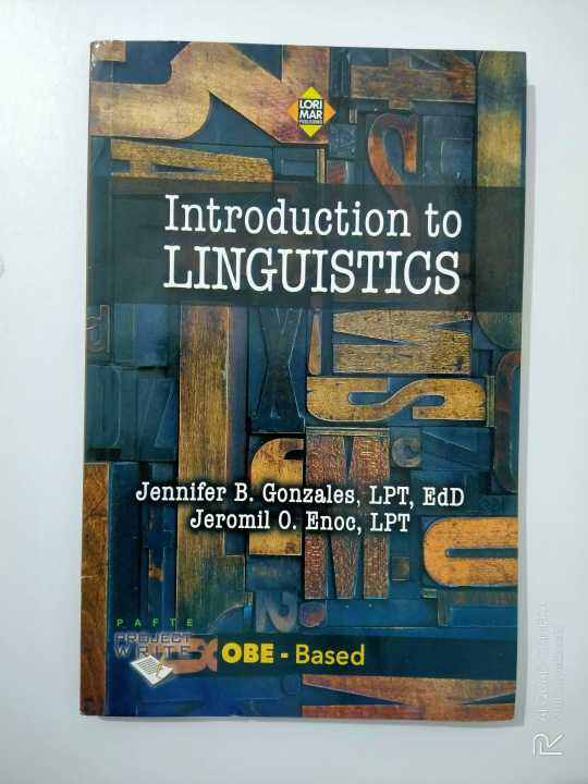 Introduction To Linguistics - Brand New Damaged Book | Lazada PH