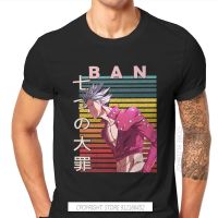 Seven Deadly Sins Anime Ban T Shirt Classic Homme High Quality Tshirt Plus Size O-Neck Streetwear