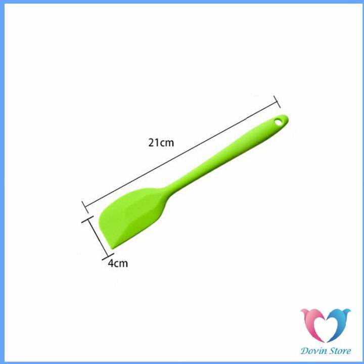 dovin-ไม้พายปาดครีม-ไม้พายซิลิโคน-ไม้พายยาง-ทนความร้อน-cream-spatula