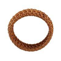 Ethnic Style Hand-Woven Rattan Bracelet Simple Big Round Rattan Bracelet Ladies Jewelry