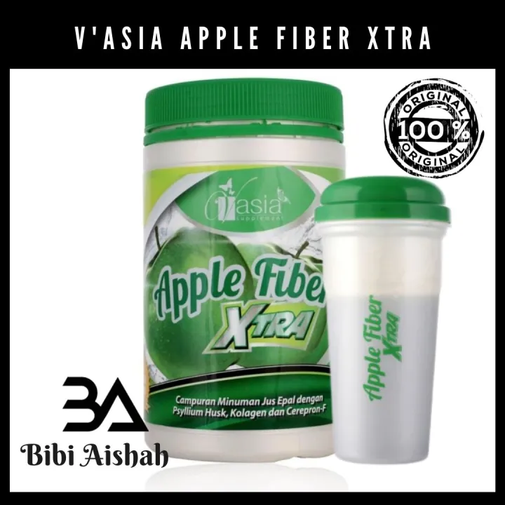V'ASIA APPLE FIBER XTRA 400g Lazada