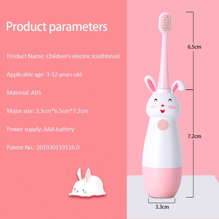 children-sonic-electric-toothbrush-for-3-12-ages-kids-cartoon-rabbit-pattern-kids-with-soft-replacement-heads-toothbrushes-j257