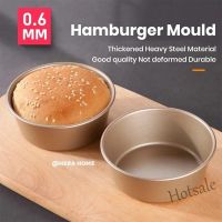 【Ready Stock】 ▽◕ E05 HERA Burger Mould Round Cake Mould Bread Mould Loaf Pan Non Stick Pan Hamburger Mold Baking Pan Non Pan Mold Maker Tray