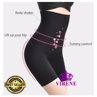 VIRENE【Plus Size Girdle】READY STOCK Slimming Girdle Pants Girdle Shapewear Borong Bengkung High Waist Girdle 221106