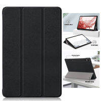 เคส เคสแท็บเล็ต Samsung Tab S9 Case 11inch Trifold Magnetic Leather Smart Stand Cover