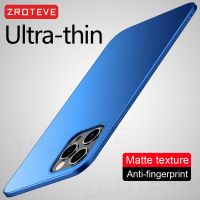 For iPhone14 Case ZROTEVE Luxury Slim Frosted Hard PC Cover For iPhone 14 13 12 11 Pro Max Mini X XS XR 7 8 Plus SE 2 2022 Cases