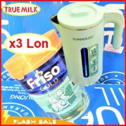 Combo 3 lon sữa bột Friso Gold 4 900g- sua bot friso - sua cho be