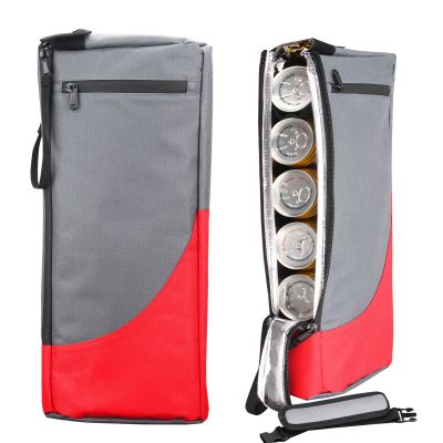 【CW】 WESSLECO Glof Beer Cooler Sleeve 6 Can Insulated Holder Outdoor Drinks Wine