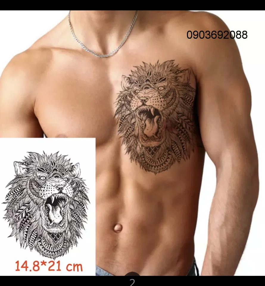 HÌNH XĂM ĐẦU SƯ TỬ. TATTOO LION | *** Hãy đến với Shop chúng… | Flickr