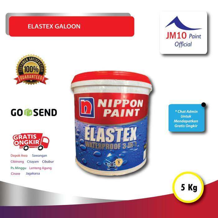 NIPPON PAINT ELASTEX WATERPROOF (GALON 5 KG) A2Z HOME Lazada Indonesia