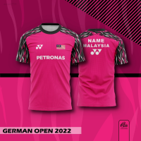 2023 NEW [ready to Ship] 2022 Malaysian Badminton Sweatshirt (german Open) brand new T-shirt