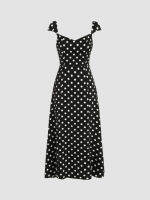 Cider Polka Dot Maxi Dress