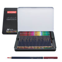 Art 100ดินสอสีน้ำ Premium Soft Core Lapis De Cor Professional ดินสอสีที่ละลายน้ำได้สำหรับ Art School Supplie