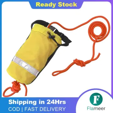 Best Throw Bag Rescue Rope | Throwable Flotation Device for Kayaking,  Boating