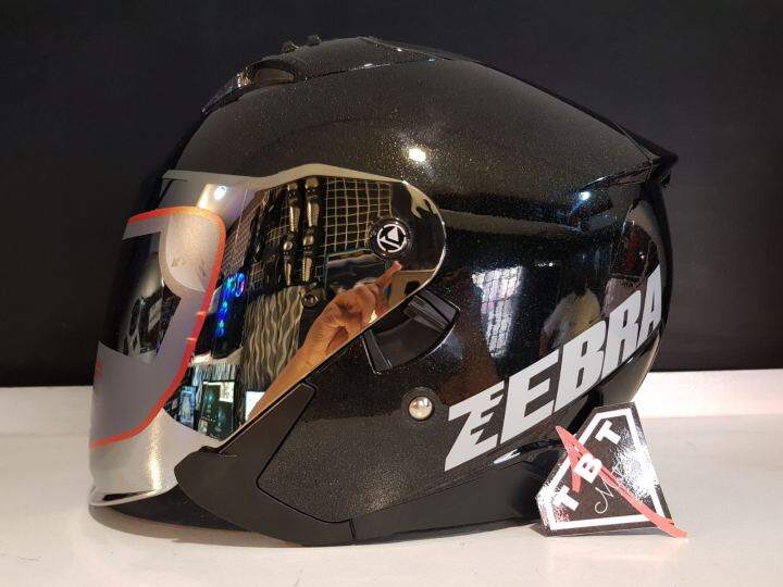 Zebra Half Face Helmet YM902 / Zebra Half Face Helmet / Half Face
