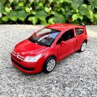 Diecast 1:32ชั่ง Citroen C4คูเป้อัลลอยจำลองรถคอลเลกชันของผู้ใหญ่ตกแต่งของขวัญรถของเล่นเด็กร้อน