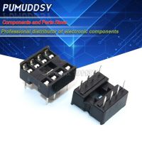 10PCS DIP-8 Square Hole 8 Pins 2.54MM DIP8 IC Sockets Adaptor Solder Type IC Connector WATTY Electronics