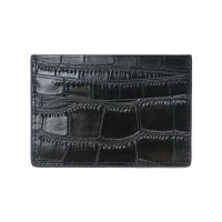 Classic Crocodile Pattern Card Holder Men Women Genuine Leather Leather Credit Card Case ID Card Holder Wallet Purse Pouch