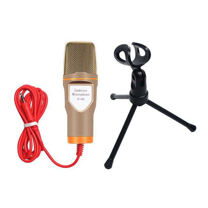 Microphone SF666 Condenser Mic with Tripod Lazada Indonesia