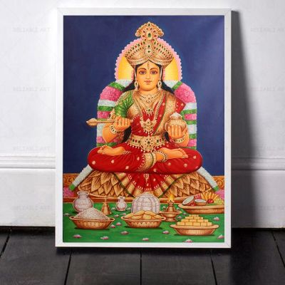 โปสเตอร์ศาสนาฮินดูพระพิฆเนศพระเจ้าอินเดียภาพวาดสีน้ำมันศาสนา Durga Mata ห้องนั่งเล่น712-6b ศิลปะตกแต่งผนัง (1ชิ้น)