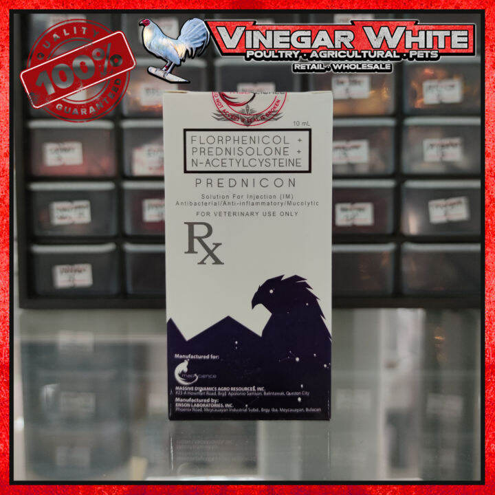 Mad Science Prednicon for Gamefowl/Sabong and Poultry 10mL Lazada PH