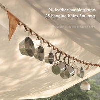 Outdoor Camping Hanging Rope Tent Canopy Storage Clotheline Strap Hanger Lanyard Anti Slip Travel Hiking Fishing Accessories